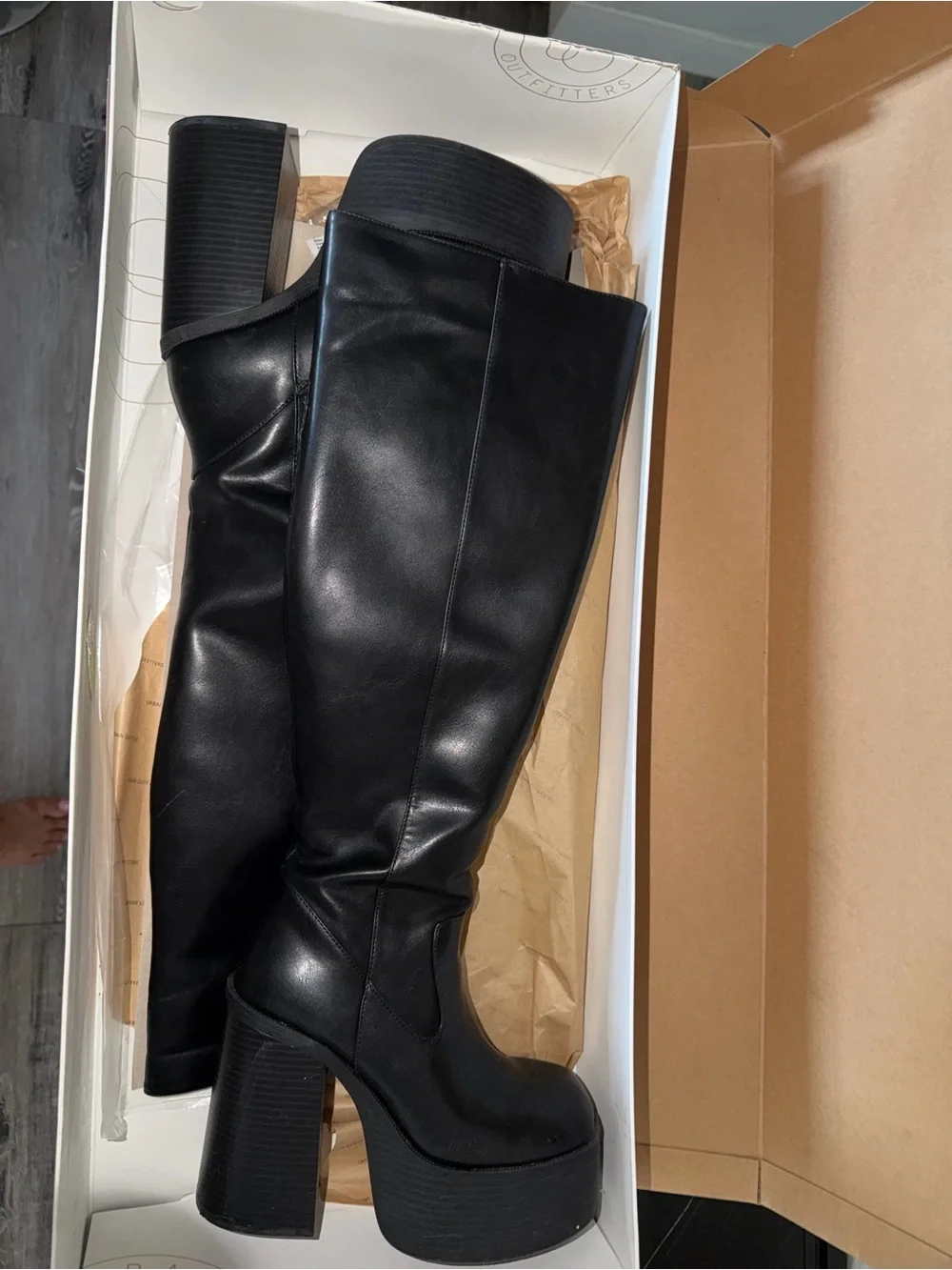 Urban Outfitters Noreen Tall Platform Boots